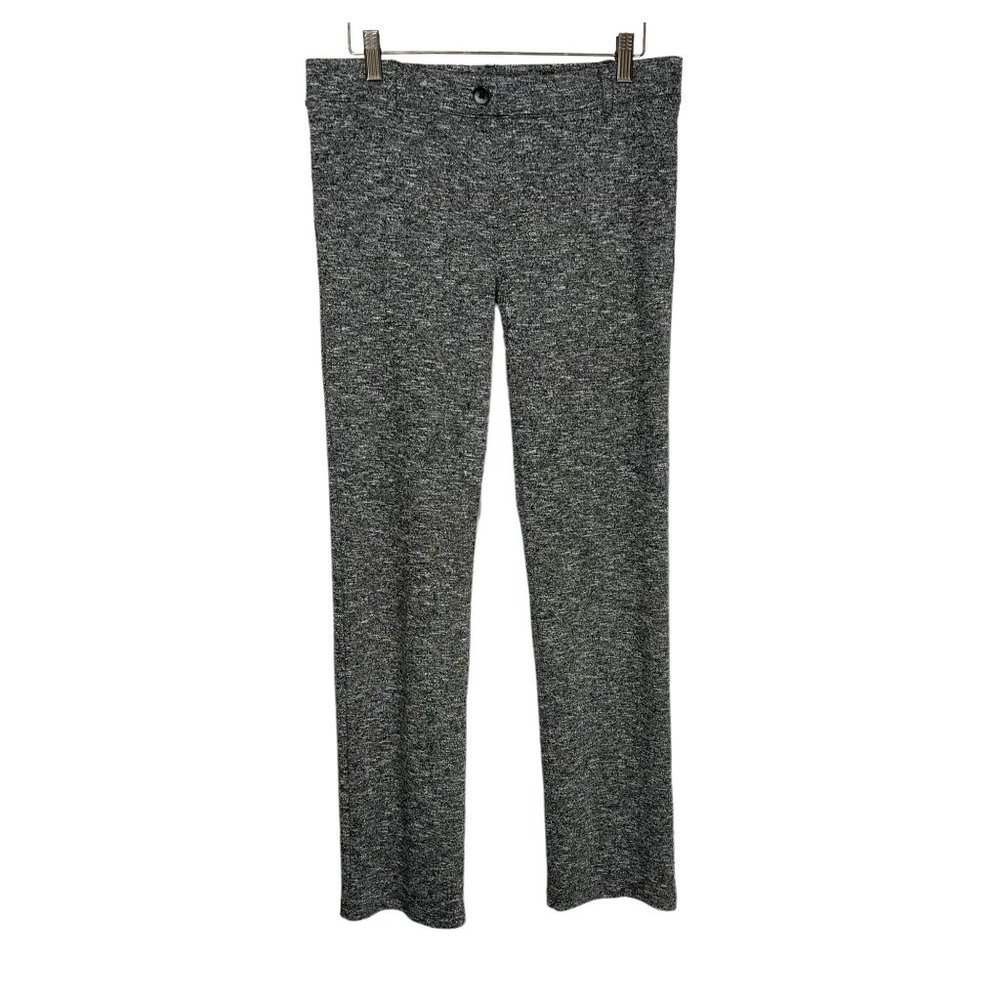 Betabrand Grey Straight Leg Mid Rise Dress Pull On Pants Medium - Picture 1 of 9